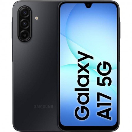 Smartphone Samsung A17 8+256GB 5G NFC Negro