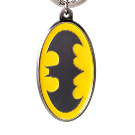 Llavero batman logo color filled