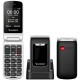 Telefono CELT23 2,4" Base SOS Negro