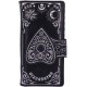 Spirit board planchette embossed purse