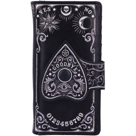 Spirit board planchette embossed purse