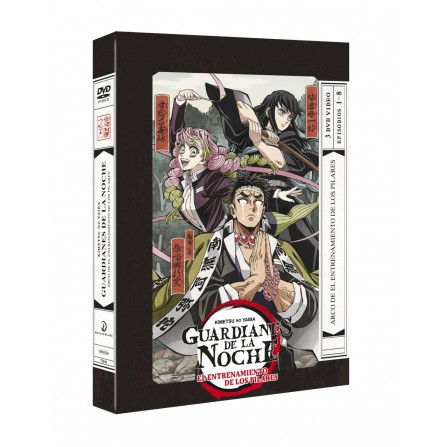 Guardianes de la noche: kimetsu. Episodios 01 a 08 DVD - DVD