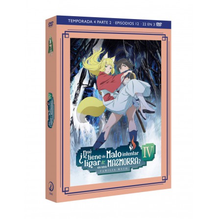 Danmachi temp.4 parte 2. epi.12 a 22 - DVD