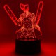 Lampara chainsaw man rage otaku