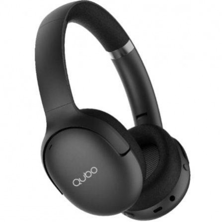 Auricular inalámbrico diadema Qubo HD400 Negro BT ANC