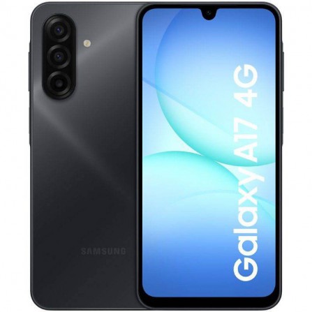 Samsung A17 4+128GB 4G NFC Negro