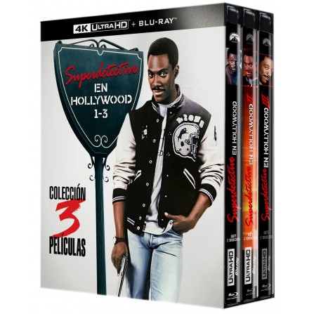 Superdetective en Hollywood - Colección 3 películas (4K UHD + BD)