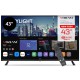 Televisor 43" Stream System 4K Smart TV Frameless
