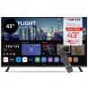 Televisor 43" Stream System 4K Smart TV Frameless