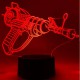 Lampara ray gun otaku