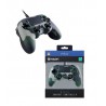 Mando Nacon verde camuf.(cable) lcdo - PS4
