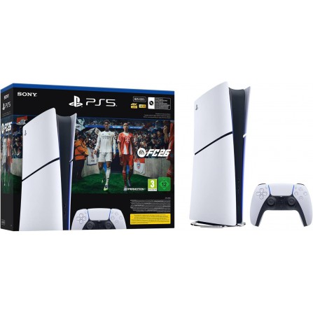 Consola PS5 Slim Digital E + EA FC26