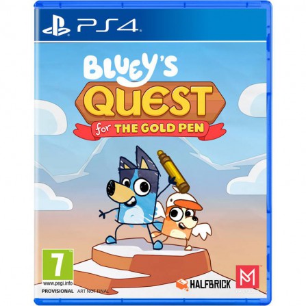 Blueys quest for gold pen - PS4