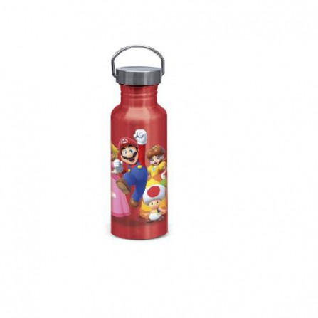 Botella aluminio nomad 800ml Super Mario