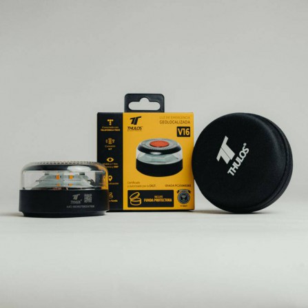 Baliza geolocalizada Thulos TH-V16-2 + Funda