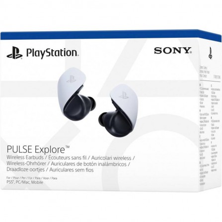 Auriculares Inalambricos Sony Pulse Explore Blancos + Estuche PS5