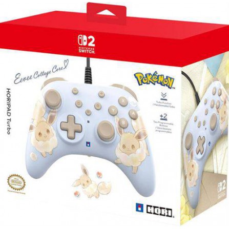Mando con cable Hori Horipad Turbo Eevee Nintendo Switch 2