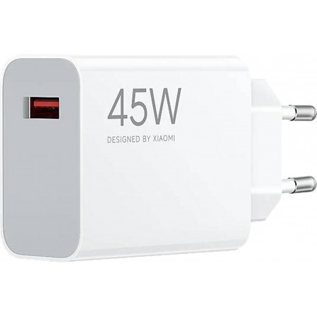 Cargador de Pared Xiaomi 45W Turbo Charger/ 1xUSB/ 45W