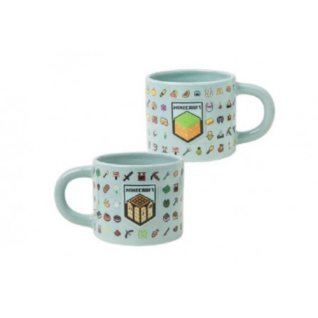 Taza Minecraft embossed