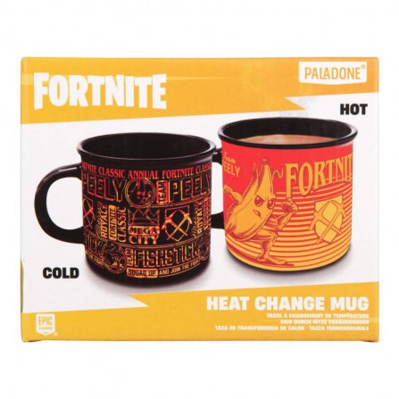 Taza Fortnite heat change