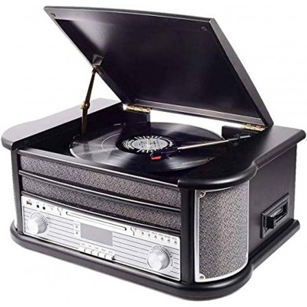 Equipo de música Denver MRD-51 negro de Estilo Retro