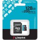 MicroSD Kingston 128GB CL10 Go Plus 4