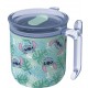 Taza Harmony Doble Pared con Tapa 470 ml Stitch Aloha