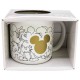 Taza cerámica Mickey Mouse Signature desayuno 400 ml en caja de regalo