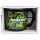 Taza cerámica Minecraft Iconicmono desayuno 400 ml en caja de regalo
