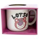 Taza cerámica Toy Story 3 Lotso desayuno 400 ml en caja de regalo