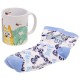 Set calcetines + taza 325 ml Bluey