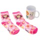 Set calcetines + taza 325 ml Gabbys DollHouse