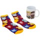 Set calcetines + taza 325 ml Harry Potter Chibi