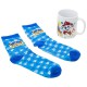 Set calcetines + taza 325 ml Bluey Paw Patrol Boy