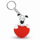 Llavero Astérix figura Ideáfix corazón rojo