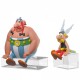 Figura Astérix y Obélix sentados 12-13.5 cms