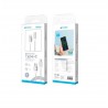Cable USB(A) a tipo C 3A 1M plata cb9039