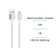 Cable USB a lightning 3,4A 1M CB9043