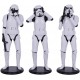 Figura - Tres stormtroopers sabios – 14 cm