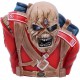 Caja de busto de Iron Maiden The Trooper con licencia oficial (pequeña), color rojo, 12 cm