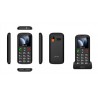 Telefono Qubo P-186BKC Negro 4G 1,77" Base Carga