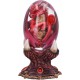 Nemesis Now Elemental Dragonlings - Figura de Huevo de Cristal de dragón Rojo Fuego 12cm